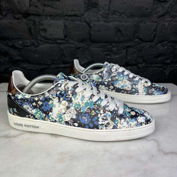 Louis Vuitton Frontrow LV monogram low Sneaker Flower leather 7.5 US or 37.5 EUR - Picture 8 of 17